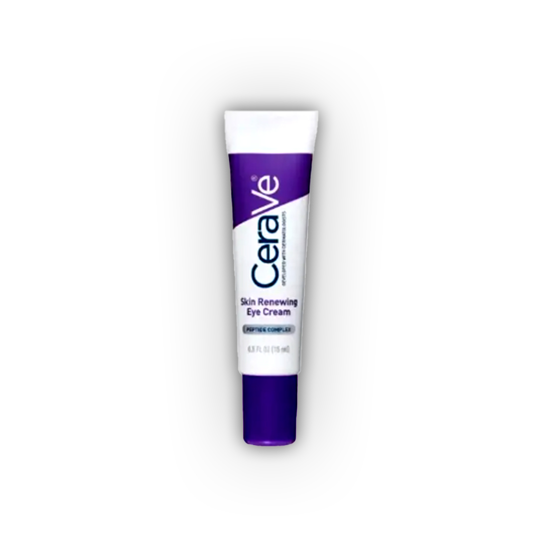 CeraVe Skin Renewing Eye Cream 14.2gm | Anti-Aging Eye Cream for Dark Circles & Puffiness