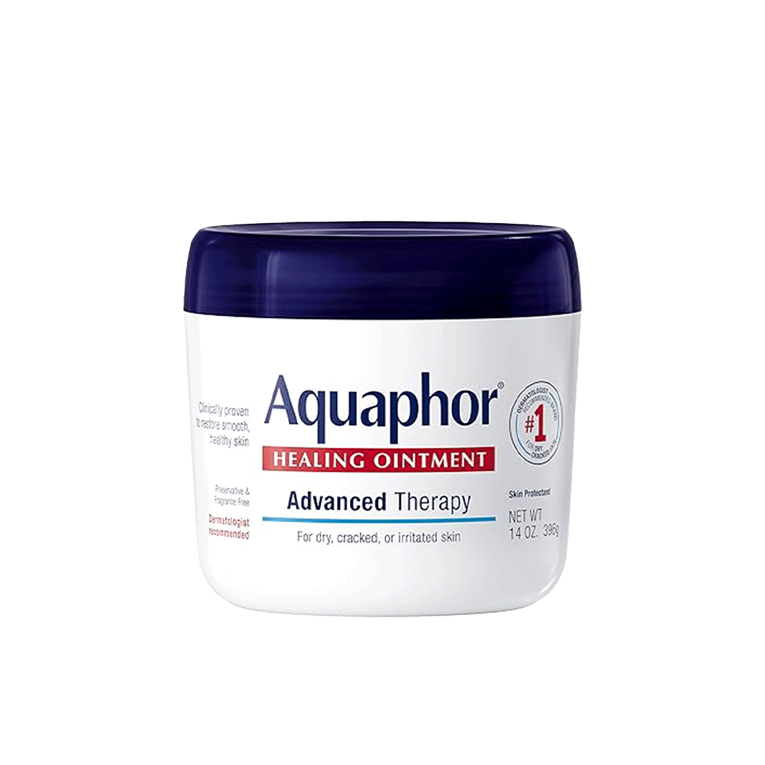 Aquaphor Healing Ointment Advanced Therapy Skin Protectant – Dry, Cracked Skin Repair Balm (14 Oz / 297ml)