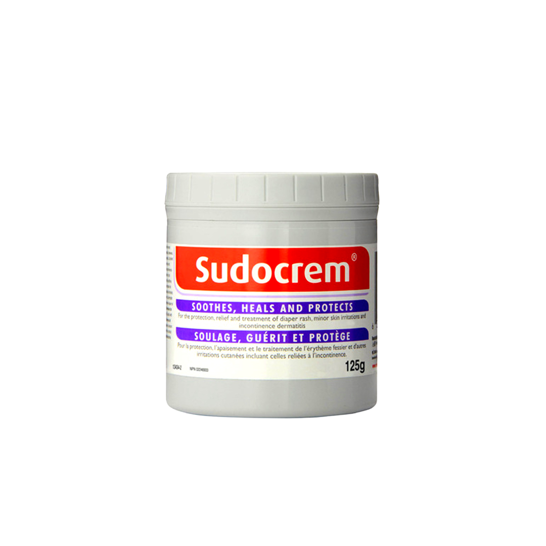Sudocrem Diaper Rash Cream 125g – Triple Action Zinc Oxide Protection for Baby Skin