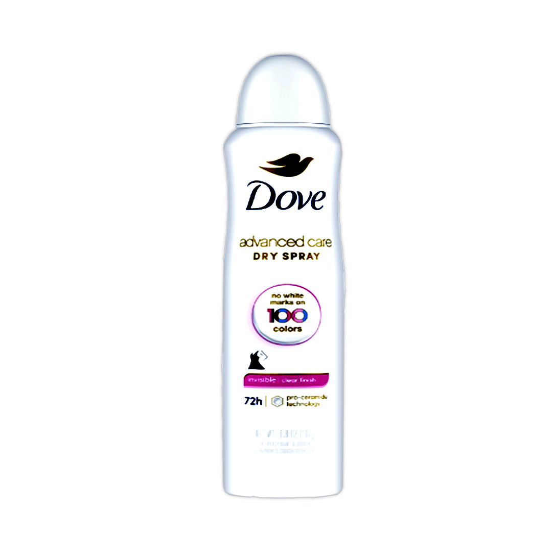 Dove Advanced Care Clear Finish Antiperspirant Body Spray – 72H Invisible Protection